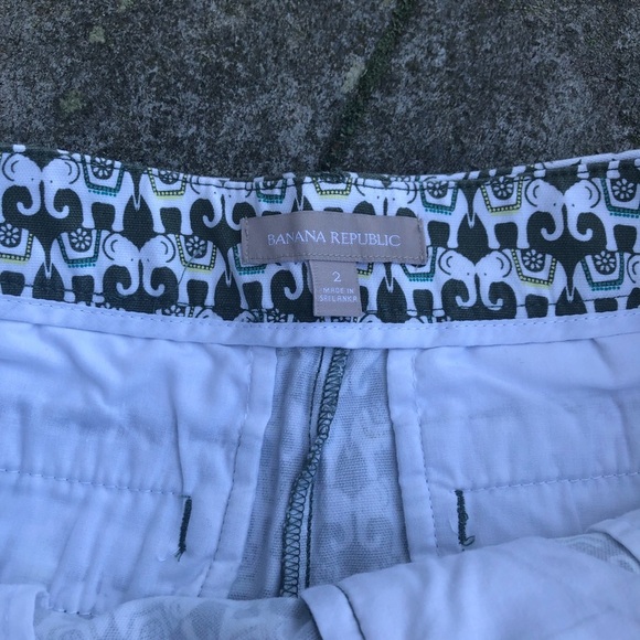 Banana Republic Elephant Hampton Shorts 2 - Picture 4 of 5